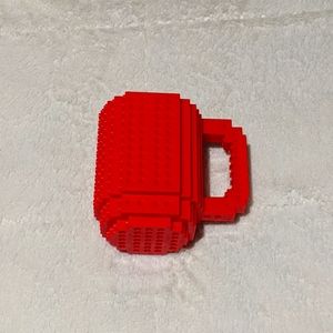 ThinkGeek Lego compatible plastic cup/mug Kid's cup Red